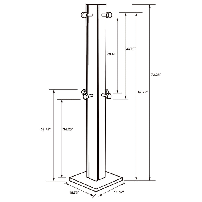 Rikkie Coat Rack - Imperial Furniture (Las Vegas, NV) - Multi Location