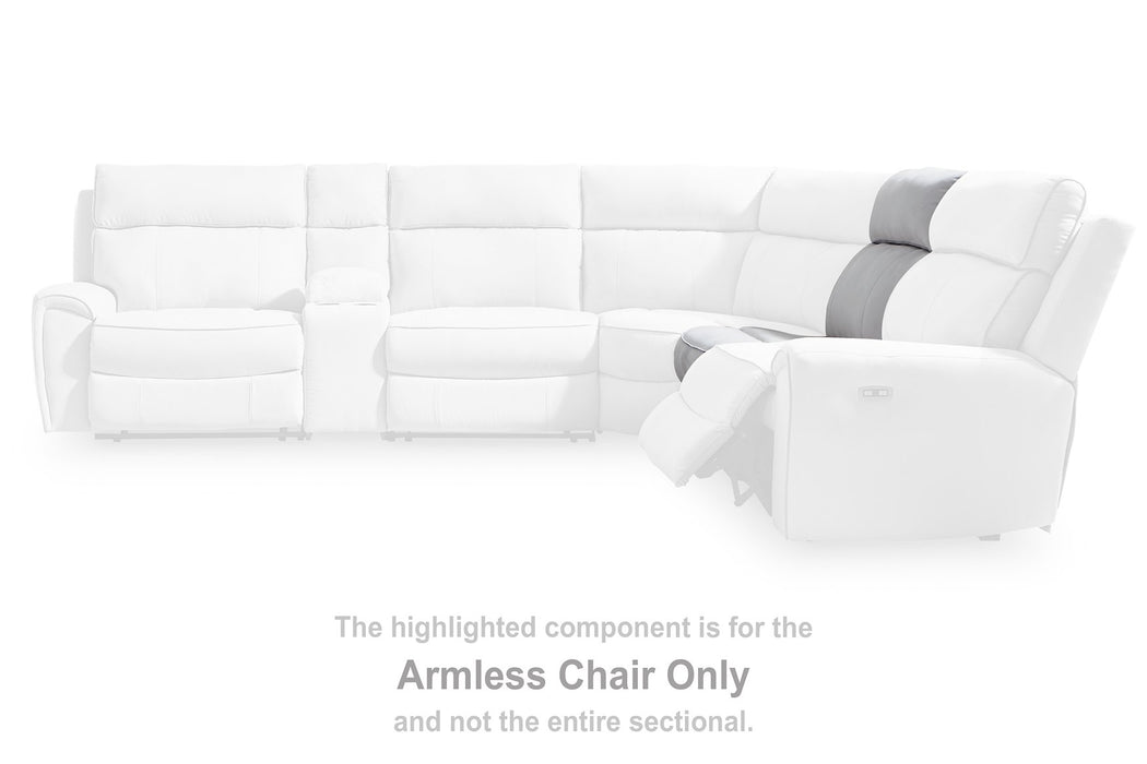 Social Pointe Reclining Sectional with Storage Console - Imperial Furniture (Las Vegas, NV) - Multi Location