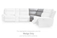 Social Pointe Reclining Sectional with Storage Console - Imperial Furniture (Las Vegas, NV) - Multi Location