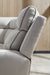 Social Pointe Reclining Sectional with Storage Console - Imperial Furniture (Las Vegas, NV) - Multi Location
