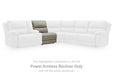Narwhal Place Reclining Sectional with Storage Console - Imperial Furniture (Las Vegas, NV) - Multi Location