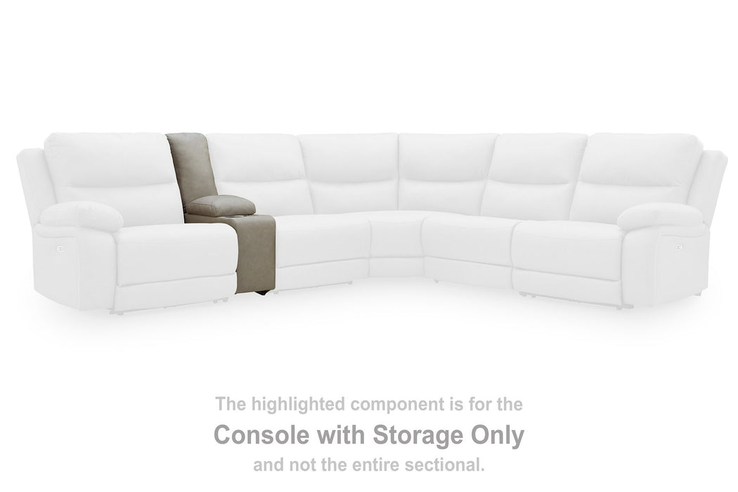 Narwhal Place Reclining Sectional with Storage Console - Imperial Furniture (Las Vegas, NV) - Multi Location