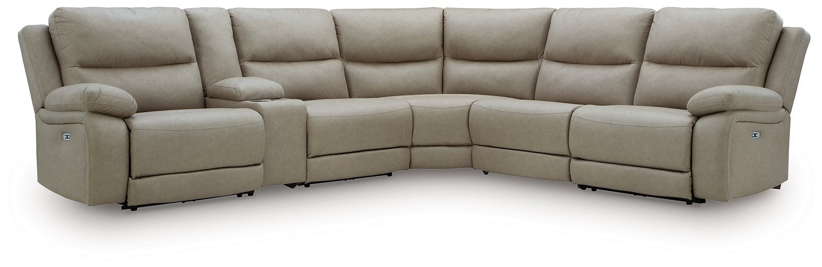 Narwhal Place Reclining Sectional with Storage Console - Imperial Furniture (Las Vegas, NV) - Multi Location
