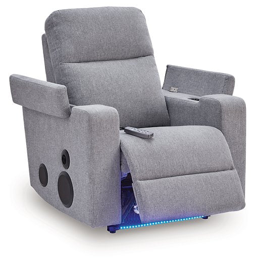 Pineland Power Glider Recliner with Audio System - Imperial Furniture (Las Vegas, NV) - Multi Location