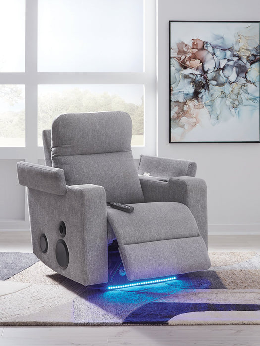 Pineland Power Glider Recliner with Audio System - Imperial Furniture (Las Vegas, NV) - Multi Location