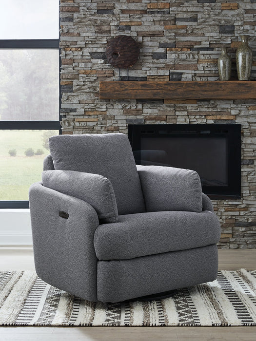 Alainmont Next-Gen Nuvella Swivel Power Recliner - Imperial Furniture (Las Vegas, NV) - Multi Location