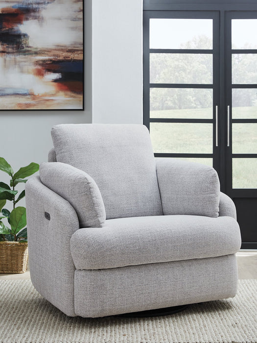 Alainmont Next-Gen Nuvella Swivel Power Recliner - Imperial Furniture (Las Vegas, NV) - Multi Location