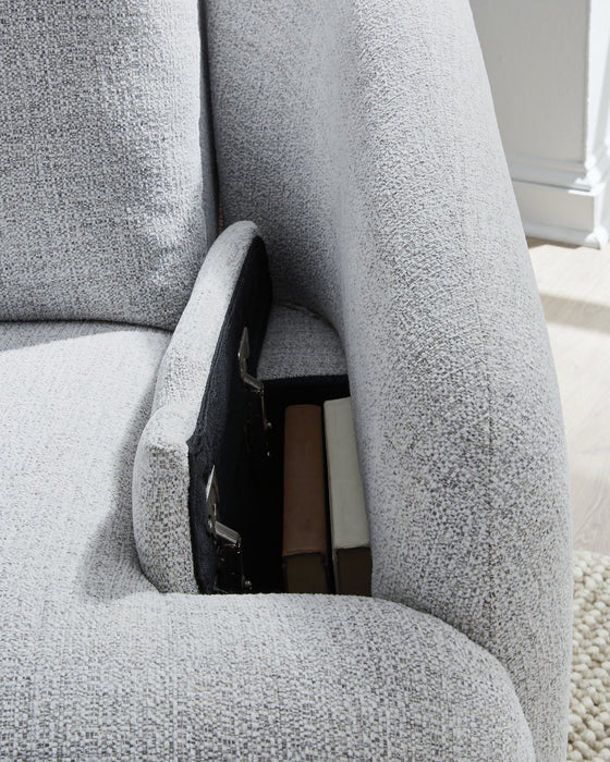 Alainmont Next-Gen Nuvella Swivel Power Recliner - Imperial Furniture (Las Vegas, NV) - Multi Location