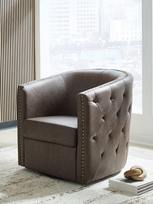 Brentlow Swivel Accent Chair - Imperial Furniture (Las Vegas, NV) - Multi Location