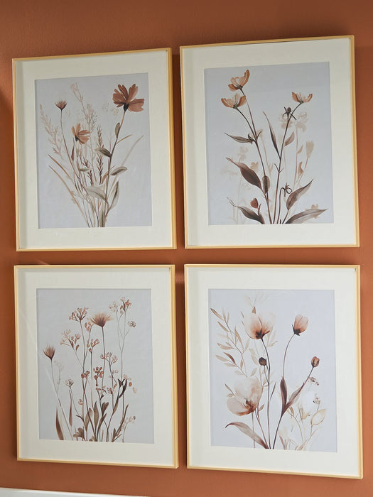 Chettings Wall Art (Set of 4) - Imperial Furniture (Las Vegas, NV) - Multi Location
