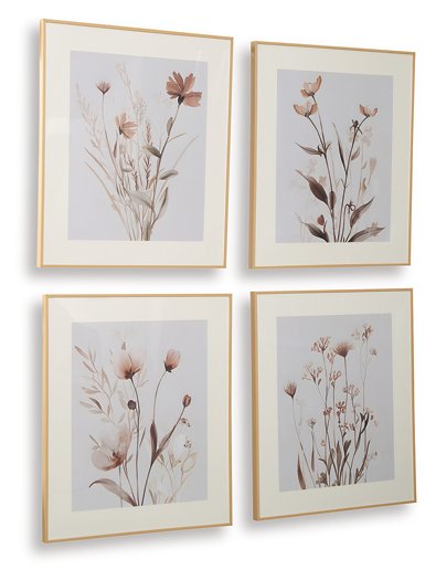 Chettings Wall Art (Set of 4) - Imperial Furniture (Las Vegas, NV) - Multi Location