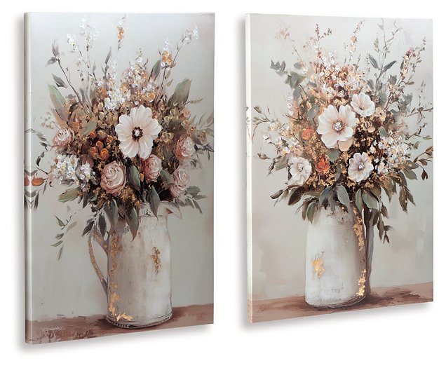 Faisaldon Wall Art (Set of 2) - Imperial Furniture (Las Vegas, NV) - Multi Location