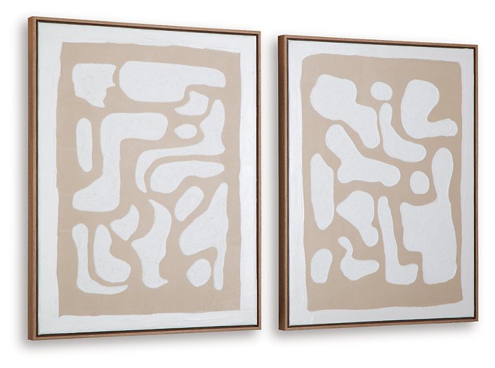 Waldett Wall Art (Set of 2) - Imperial Furniture (Las Vegas, NV) - Multi Location
