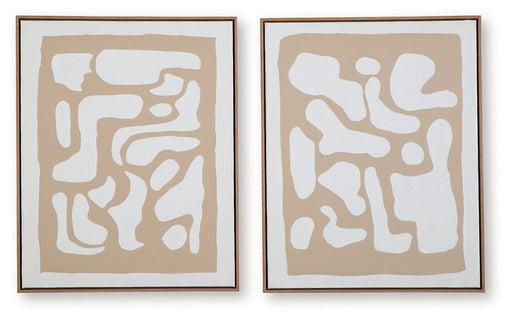Waldett Wall Art (Set of 2) - Imperial Furniture (Las Vegas, NV) - Multi Location