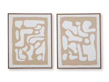Waldett Wall Art (Set of 2) - Imperial Furniture (Las Vegas, NV) - Multi Location