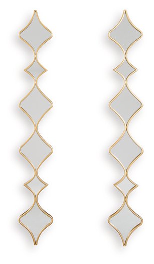 Harriswood Accent Mirror Set (Set of 2) - Imperial Furniture (Las Vegas, NV) - Multi Location
