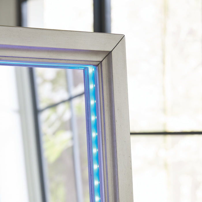 Evesen Floor Standing Mirror/Storage - Imperial Furniture (Las Vegas, NV) - Multi Location