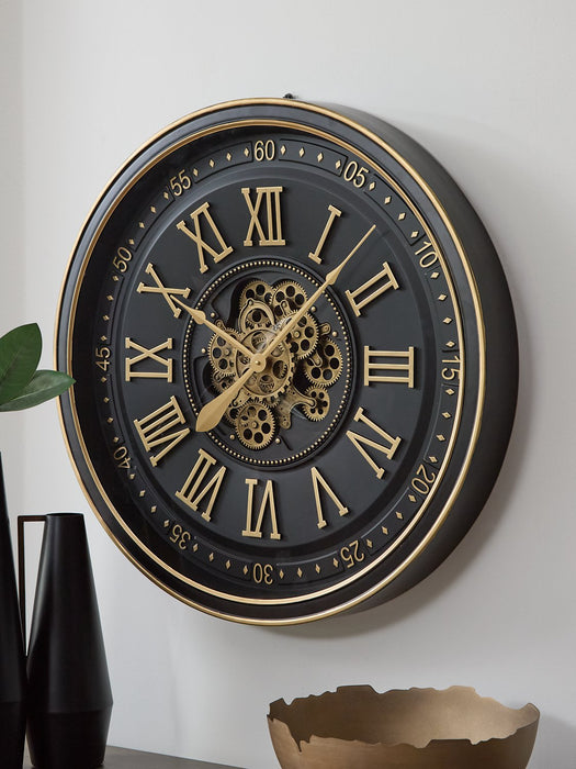 Dairton Wall Clock - Imperial Furniture (Las Vegas, NV) - Multi Location