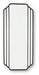 Antigone Floor Mirror - Imperial Furniture (Las Vegas, NV) - Multi Location