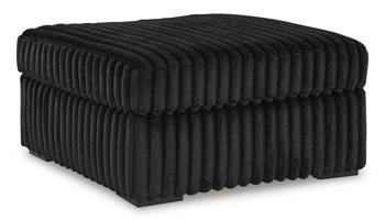 Midnight-Madness Oversized Accent Ottoman - Imperial Furniture (Las Vegas, NV) - Multi Location