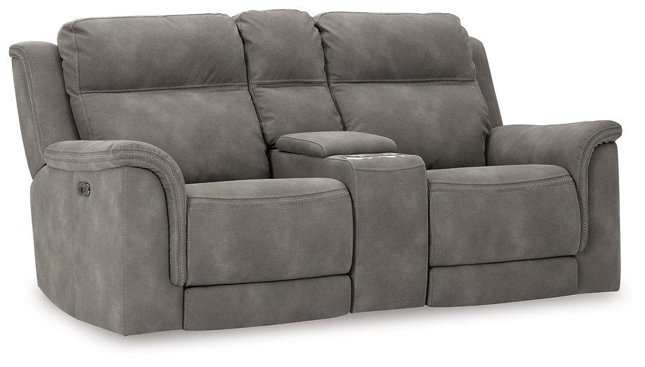 Next-Gen DuraPella Power Reclining Loveseat with Console - Imperial Furniture (Las Vegas, NV) - Multi Location