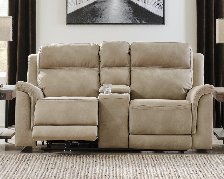 Next-Gen DuraPella Power Reclining Loveseat with Console - Imperial Furniture (Las Vegas, NV) - Multi Location