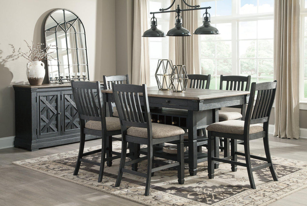 Tyler Creek Counter Height Dining Set - Imperial Furniture (Las Vegas, NV) - Multi Location