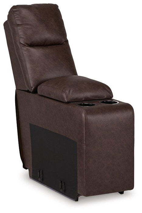 Punch Up Power Reclining Sectional Loveseat with Console - Imperial Furniture (Las Vegas, NV) - Multi Location