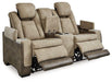 Next-Gen DuraPella Power Reclining Loveseat with Console - Imperial Furniture (Las Vegas, NV) - Multi Location