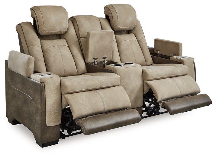 Next-Gen DuraPella Power Reclining Loveseat with Console - Imperial Furniture (Las Vegas, NV) - Multi Location