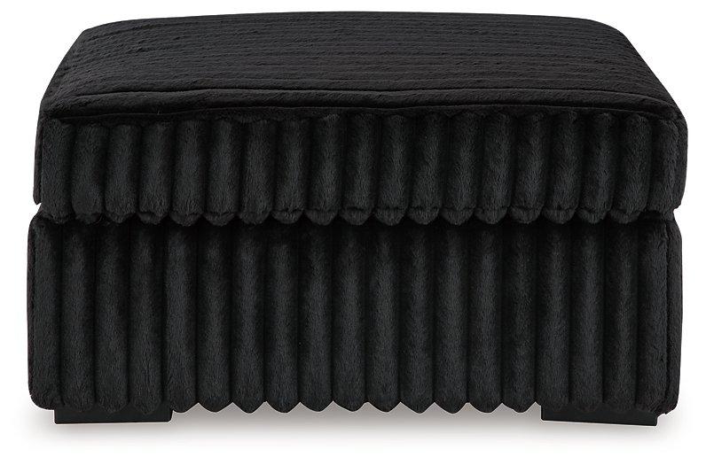 Midnight-Madness Oversized Accent Ottoman - Imperial Furniture (Las Vegas, NV) - Multi Location
