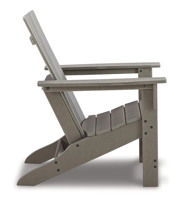 Visola Outdoor Adirondack Chair Set with End Table - Imperial Furniture (Las Vegas, NV) - Multi Location