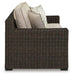 Coastline Bay Outdoor Loveseat with Cushion - Imperial Furniture (Las Vegas, NV) - Multi Location