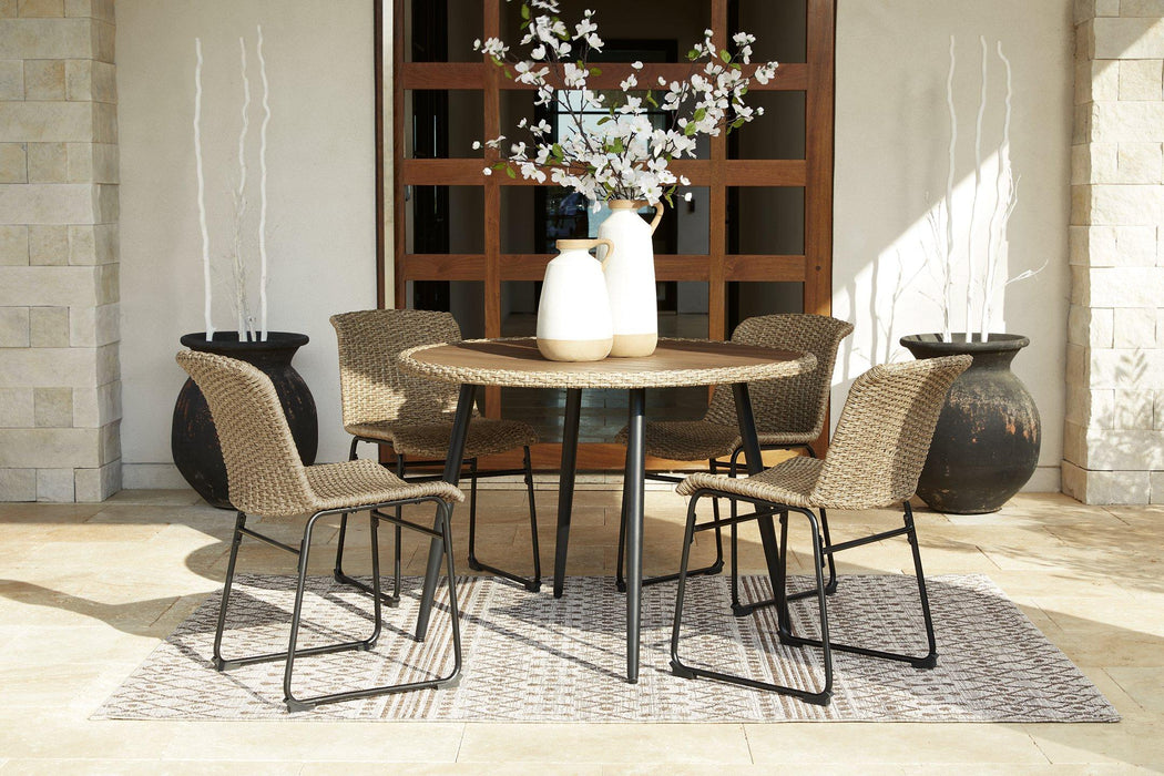 Amaris Outdoor Dining Set - Imperial Furniture (Las Vegas, NV) - Multi Location