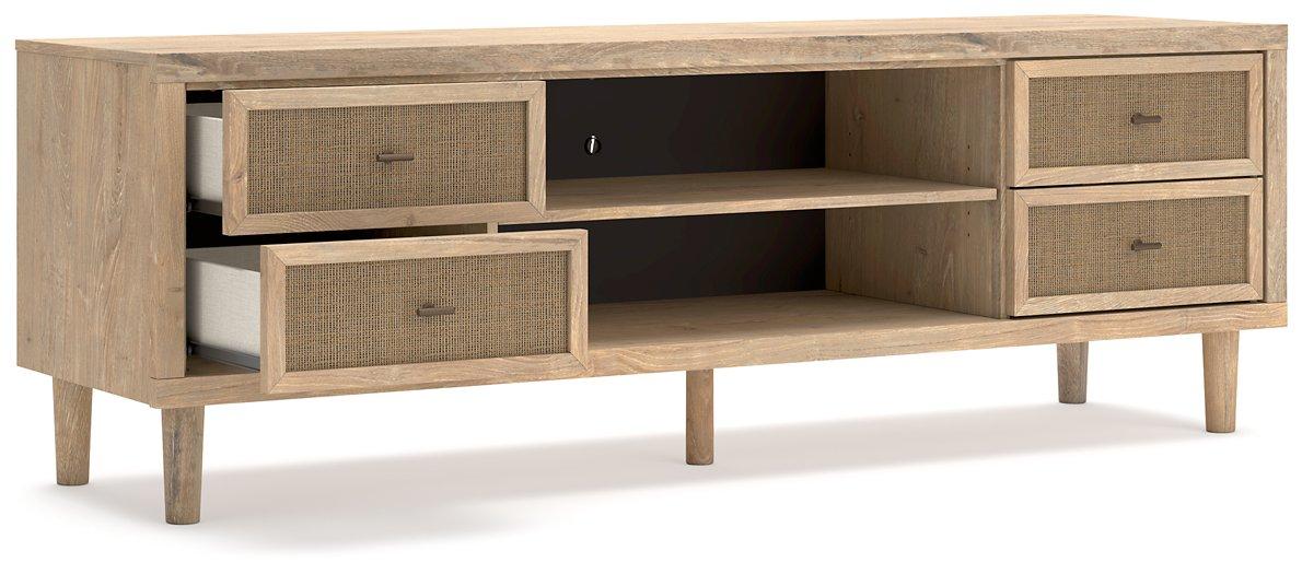 Cielden 72" TV Stand with Electric Fireplace - Imperial Furniture (Las Vegas, NV) - Multi Location