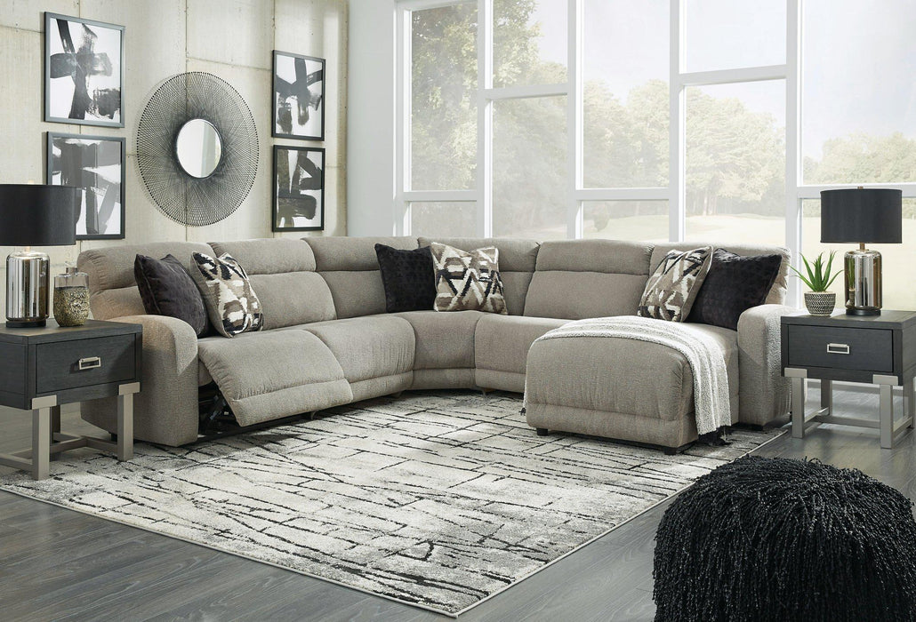 Colleyville Power Reclining Sectional with Chaise - Imperial Furniture (Las Vegas, NV) - Multi Location