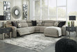 Colleyville Power Reclining Sectional with Chaise - Imperial Furniture (Las Vegas, NV) - Multi Location