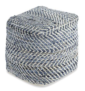 Chevron Pouf - Imperial Furniture (Las Vegas, NV) - Multi Location