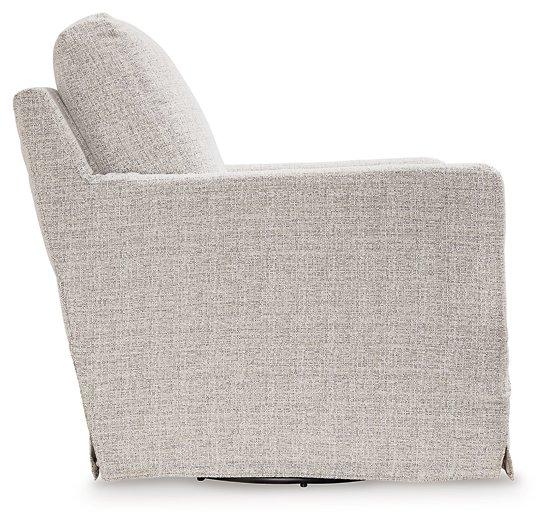 Nenana Next-Gen Nuvella Swivel Glider Accent Chair - Imperial Furniture (Las Vegas, NV) - Multi Location