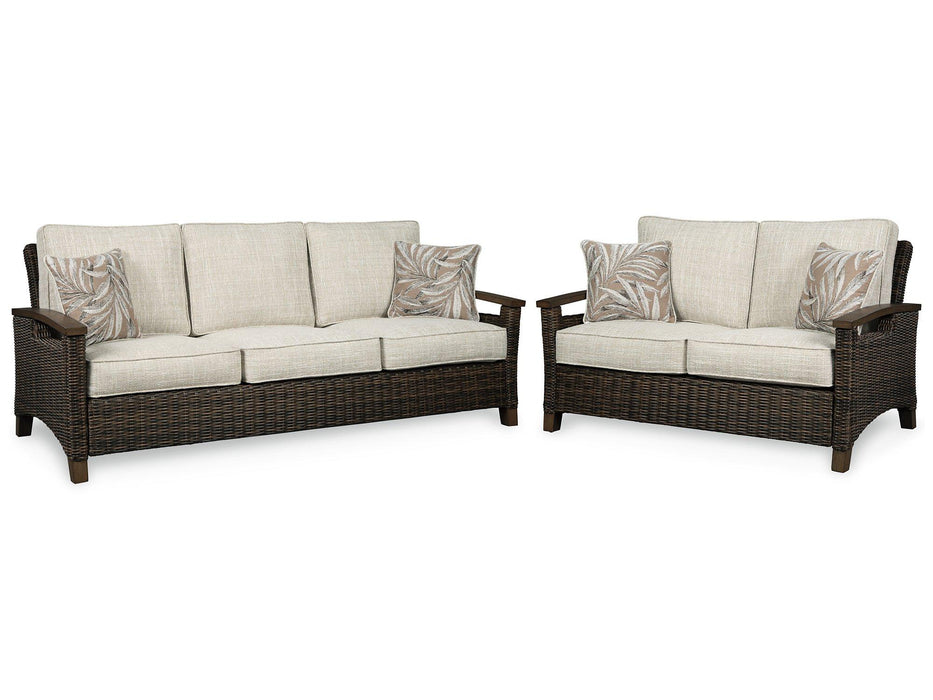 Paradise Trail Outdoor Seating Set - Imperial Furniture (Las Vegas, NV) - Multi Location