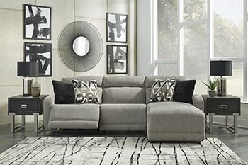 Colleyville Power Reclining Sectional with Chaise - Imperial Furniture (Las Vegas, NV) - Multi Location