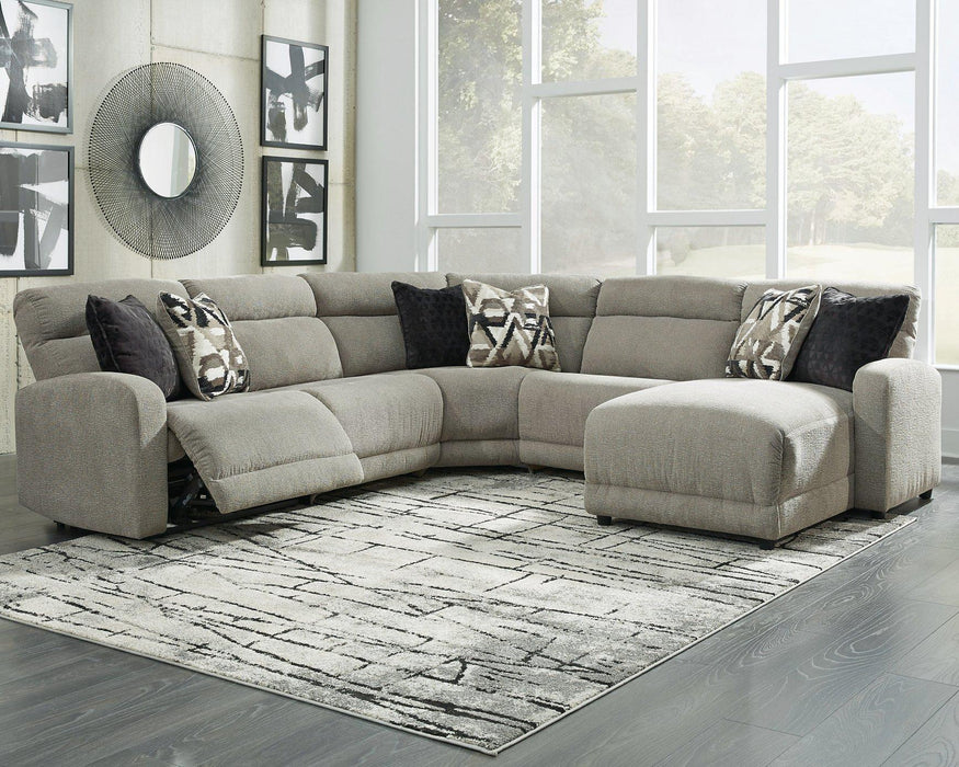 Colleyville Power Reclining Sectional with Chaise - Imperial Furniture (Las Vegas, NV) - Multi Location
