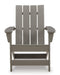 Visola Outdoor Adirondack Chair Set with End Table - Imperial Furniture (Las Vegas, NV) - Multi Location