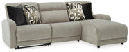 Colleyville Power Reclining Sectional with Chaise - Imperial Furniture (Las Vegas, NV) - Multi Location