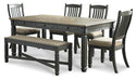 Tyler Creek Dining Set - Imperial Furniture (Las Vegas, NV) - Multi Location