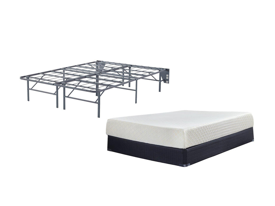 10 Inch Chime Memory Foam Mattress Set - Imperial Furniture (Las Vegas, NV) - Multi Location
