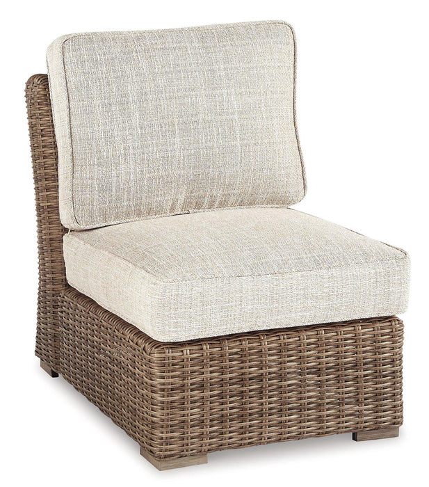 Beachcroft Outdoor Sofa, Lounge Chairs and Fire Pit - Imperial Furniture (Las Vegas, NV) - Multi Location