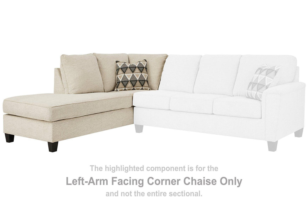 Abinger 2-Piece Sectional with Chaise - Imperial Furniture (Las Vegas, NV) - Multi Location