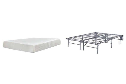 10 Inch Chime Memory Foam Mattress Set - Imperial Furniture (Las Vegas, NV) - Multi Location