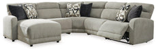 Colleyville Power Reclining Sectional with Chaise - Imperial Furniture (Las Vegas, NV) - Multi Location